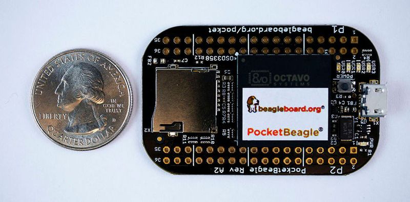 Pocketbeagle: Leistungsstarker Linux-PC für 25 Euro