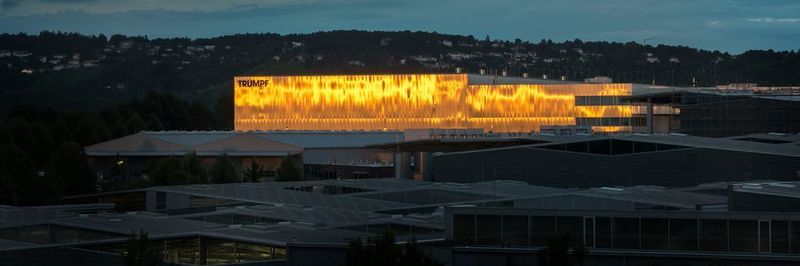 Der Werkzeugmaschinen- und Lasertechnik-Spezialist Trumpf hat sich ein neues, rund 40 Mio. Euro teures Logistikzentrum gegönnt.