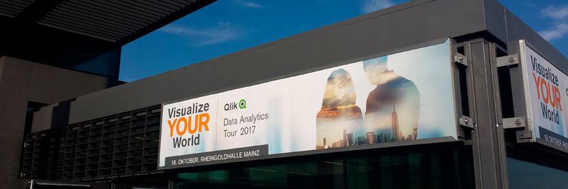 Die Qlik Data Analytics Tour 2017 fand in der Mainzer Rheingoldhalle statt.