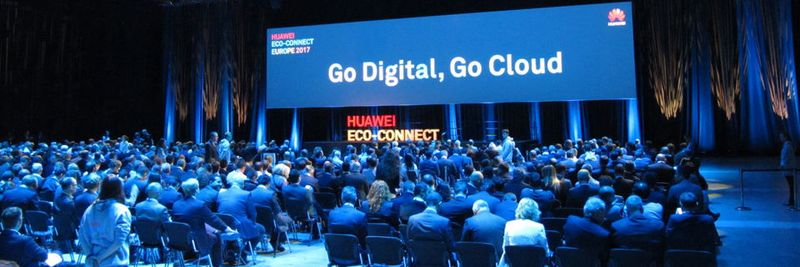 Die Huawei Eco-Connect Europe 2017 stand unter dem Motto „Go Digital – Go Cloud“.