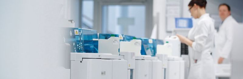 Abb. 1: Labordiagnostik von Roche: Aus Tradition innovativ