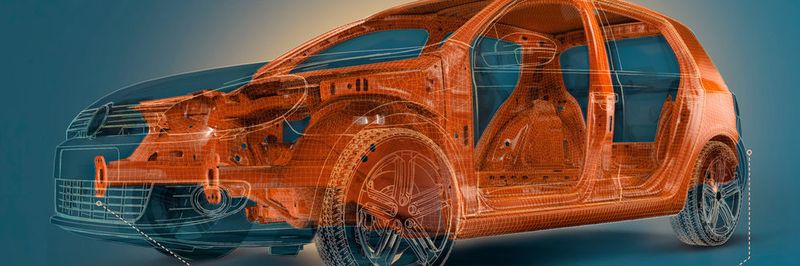 Mithilfe verschiedener Parameter lässt sich ein parametrische CAD-Modell virtuell verändern.