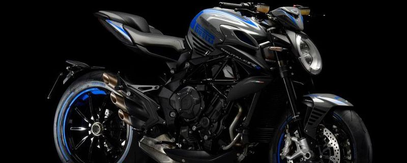 MV Agusta und Pirelli legen ein farblich aufgewertete Sonderedition der Brutale 800 RR auf.