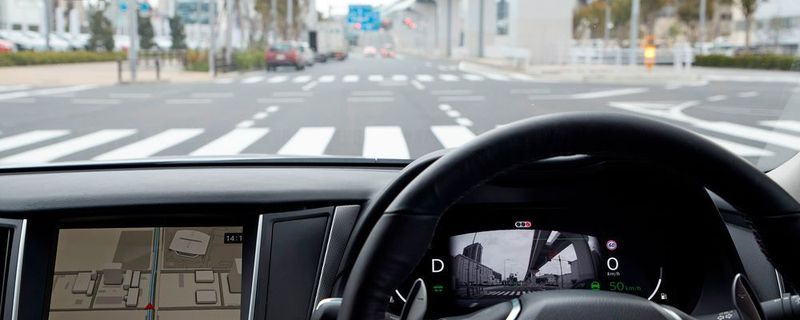 Nissan testet autonome Stadtfahrten in Tokio – mit einem zum Prototypen umgerüsteten Infinity Q50.