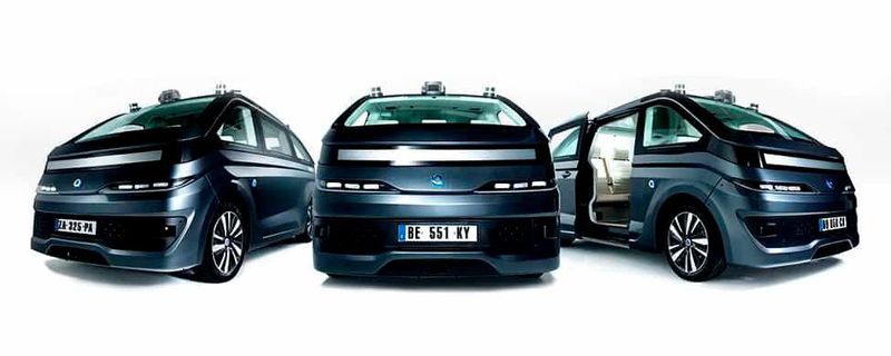 Der französische Hersteller autonomer Fahrzeuge Navya bringt ein autonomes Taxi in den Straßenverkehr.