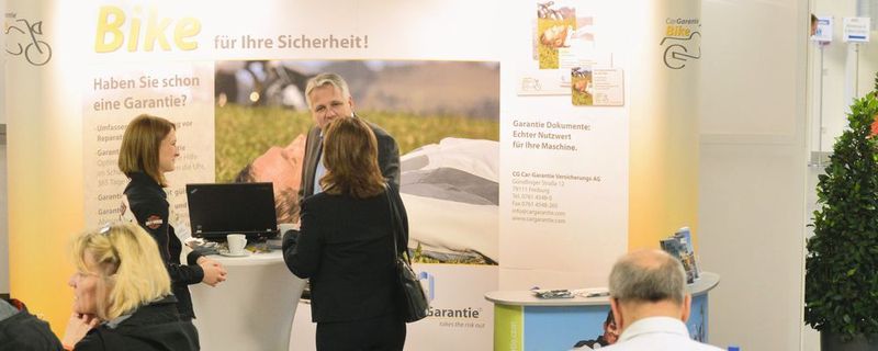 CG Car-Garantie auf der »bike und business«-Fachtagung 2016.