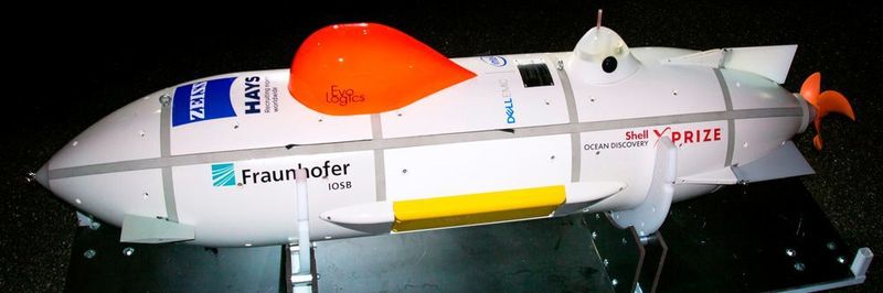 Gerade fertig zusammengesetzt und kurz vor dem Transport zum Feldtest in Nordspanien: Ein „Great Diver“, eine der Tauchdrohnen des Teams Arggonauts.