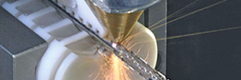 Schneiden von Koronarstents mit einer Länge von
8 mm Länge – auch mit kleinsten Radien in weniger als einer Minute.