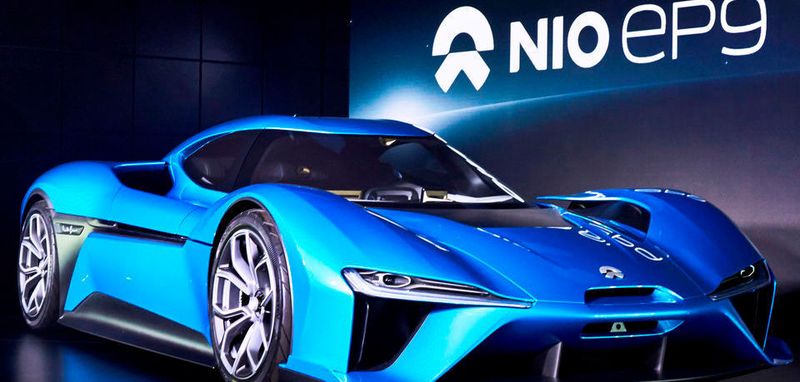 Der Nio EP9 bringt umgerechnet eine Leistung von 1.360 PS an den Start.