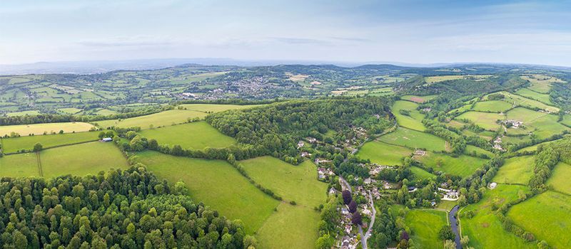 Bewohner der englischen Grafschaft Gloucestershire nutzen das Gigabit-Breitbandnetz von Gigaclear.