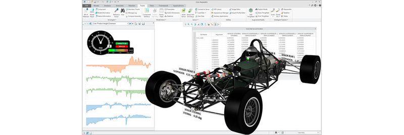 Die Produkterweiterung „Creo Product Insight 5“ für das Design-Studio Creo.