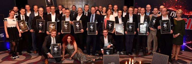 Die glücklichen Gewinner des Abends.