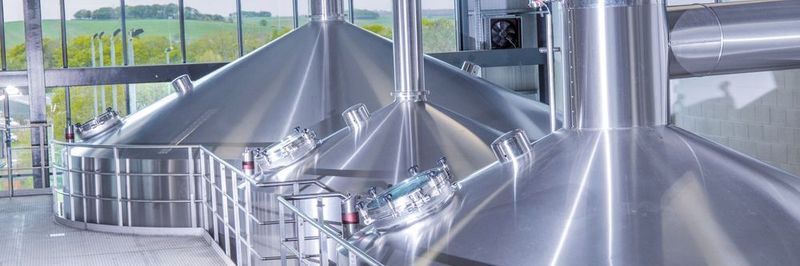 Sudhaus von Ziemann Holvrieka: Das Unternehmen bietet die komplette Brauereitechnik von der Malzannahme bis zum Drucktankkeller aus einer Hand an.