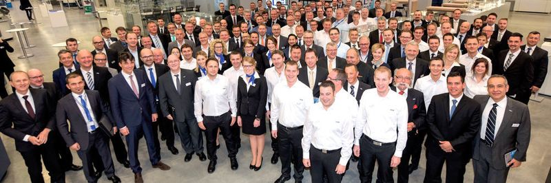 Das Grob-Team begrüßte auf seiner Hausmesse rund 1200 Besucher.