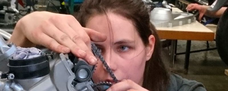 Von wegen Männerdomäne: Alexandra Fechler zeigte den männlichen Konkurrenten, was sie drauf hat.