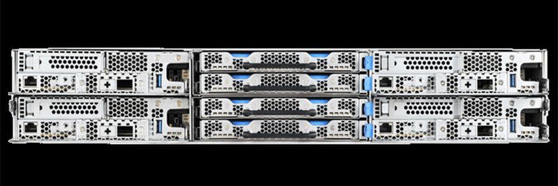 Das System "F06D" ist eine Multi-Node-Infrastruktur von Quanta Cloud technology (QCT), die , die der Open-Compute-Spezifikation v.3.0 genügt. Es ist ein 32-Bay-Storage-System mit DDR4 auf zwei Höheneinheiten. Der Rechner ist zudem Open-Rack-v1 und -v2-kompatibel.