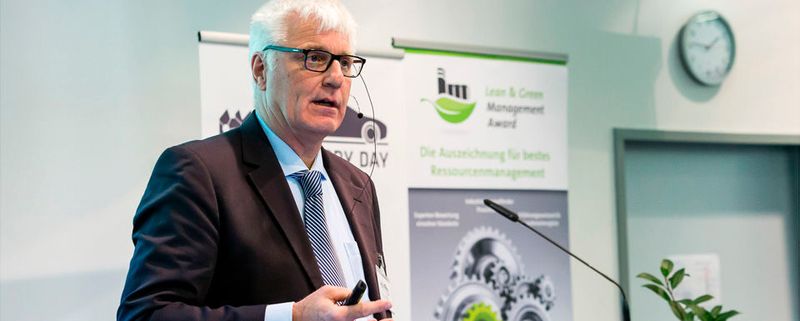 Klaus Müller von Bionic Production referierte beim Smart Factory Day zu den Möglichkeiten von additiver Fertigung und bionischem Design.