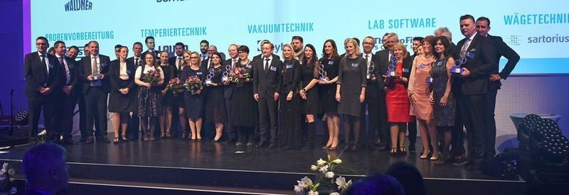 Die Gewinner der Meilenstein-Awards in Labor + Analytik 2017.