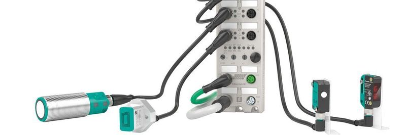 Multiprotokoll Ethernet-IO-Module von Pepperl+Fuchs mit integriertem 8-fach IO-Link Master und leistungsstarkem L-codierten M12-Power-Anschluss bis 16 A