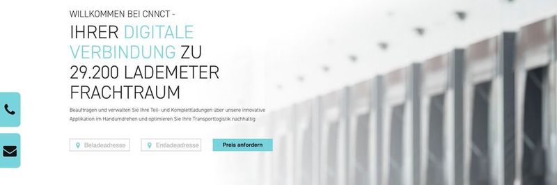 Ganz intuitiv und mit wenigen Mausklicks können Verlader das günstigste Frachtangebot ermitteln.