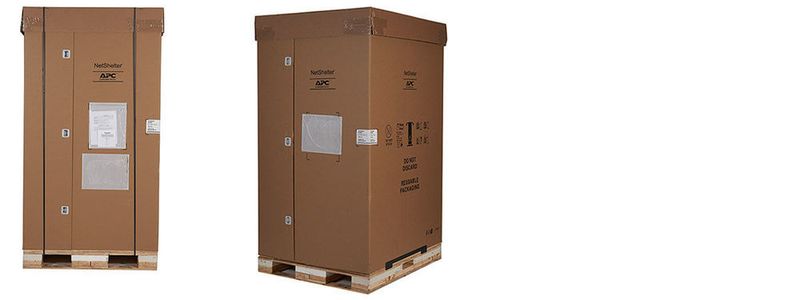 Durch das "Shock Packaging" soll der Versand der "Netshelter SX"-Reihe von APC by Schneider Electric zum Endkunden einfacher, flexibler und sicherer werden.