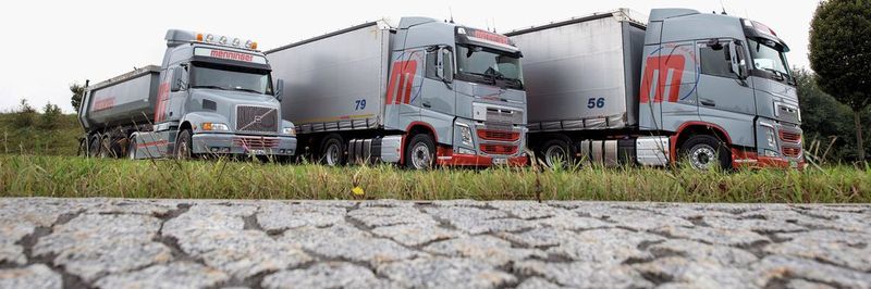 Menninger ist mit 80 Fahrzeugen in ganz Europa unterwegs.