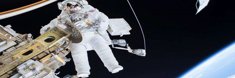 Spacewalk des NASA- Astronauten Tim Kopra