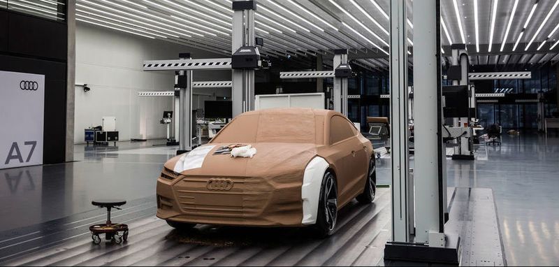 In der Regel beginnt der Designprozess bei Audi etwa fünf Jahre vor dem Start eines neuen Modells.