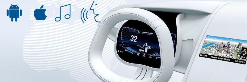 Bosch bringt einen Sprachassistenten ins Fahrzeug: Das Unternehmen präsentiert auf der CES 2018 seinen Sprachdienst „Casey“.