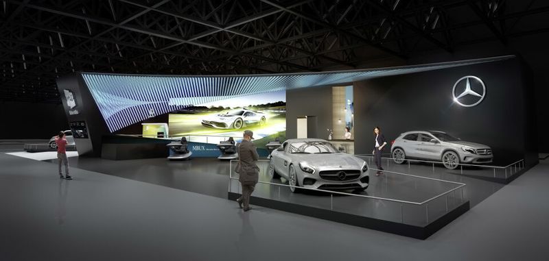 Mercedes-Benz auf der CES 2018: Weltpremiere der neuen Mercedes-Benz User Experience.