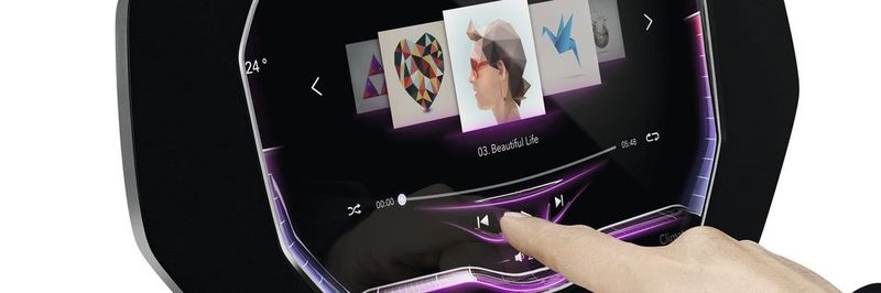 Das Touch-Display mit dreidimensionaler Oberfläche von Continental wurde mit der höchsten Auszeichnung „Best of Innovation“ prämiert.