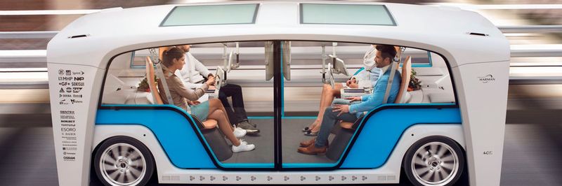 Autonome Elektrofahrzeugplattform für den urbanen Einsatz: Das Intelligent Dynamic Driving Chassis (IDDC) von ZF ist ideal für wegweisende Fahrzeugkonzepte wie den Rinspeed „Snap“.