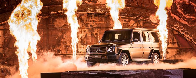 Mercedes stellt seine neue G-Klasse vor: Das Modell feiert auf der North American International Auto Show (NAIAS) in Detroit Weltpremiere.