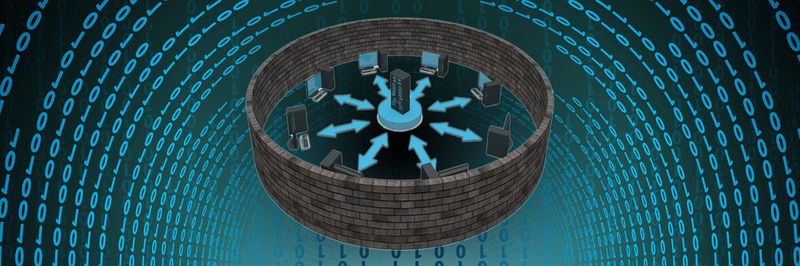 Netzwerksicherheit hieß lange, die Netzwerkumgebung möglichst gut vor der Außenwelt abzuschotten, denn ein geschlossenes System sei sicherer vor externen Angriffen.