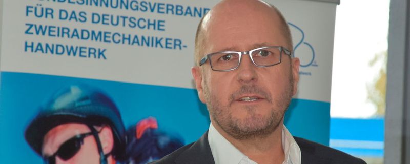 Frank Döring, Bundesinnungsmeister des Bundesinnungsverbandes für das Deutsche Zweiradmechaniker-Handwerk.