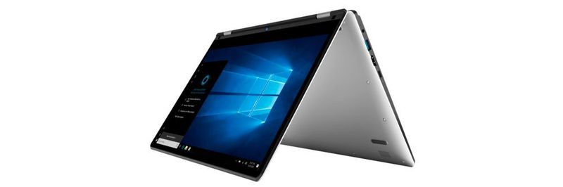 Das „360° Notebook“ Medion Akoya E3216 bietet Aldi deutschlandweit an.