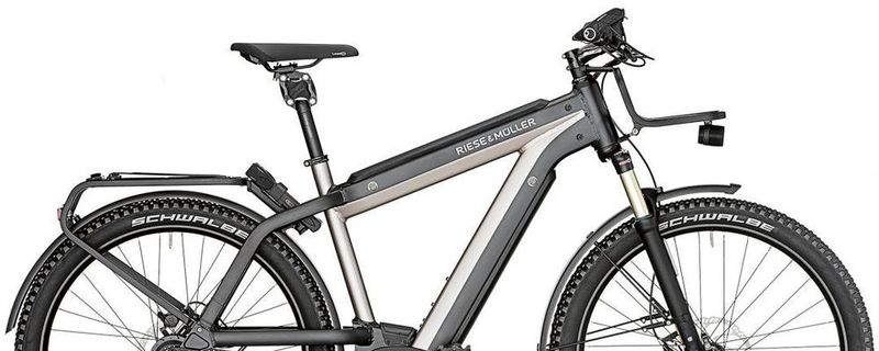 Mit neuem Powertube-Akku: Riese & Müller Supercharger.
