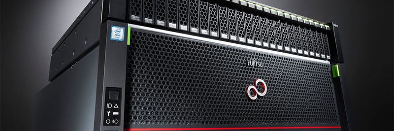 „Eternus DX 500 S4“ gehört zu den jüngsten Midrange-Hybridsystemen von Fujitsu.