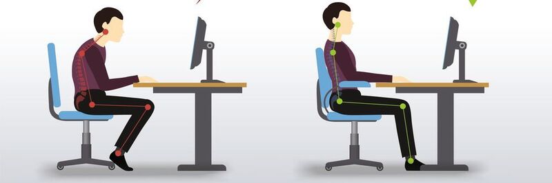Acht Tipps für das perfekte ergonomische Sitzen