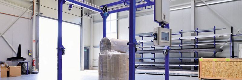 Das Frachtvolumen-Messgerät „APACHE“ unterstützt Logistiker bei der Stauraum- und Transportplanung.