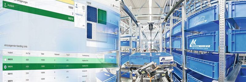 Zusätzlich zum Warehouse-Management-System KlinkWARE sind KlinCAT-Multilevel- Shuttles jetzt auch mit SAP EWM erhältlich.