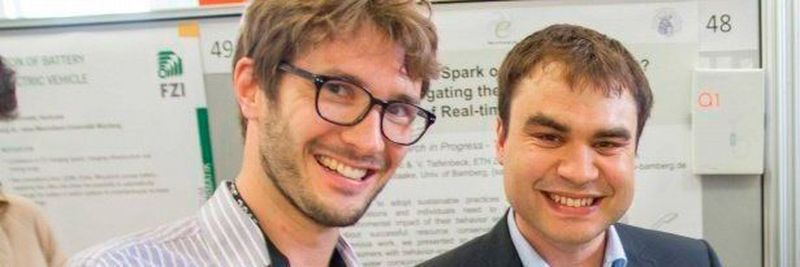 Prof. Christoph Flath und Marco Wirth