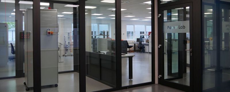 Das neue Prüflabor „Power Lab“ von Rohm Semiconductor.