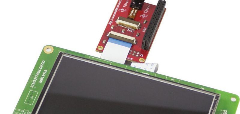 Kamera-Kit STM32F7: Es beinhaltet sämtliche Hard- und Software für die Embedded-Vision-Entwicklung.