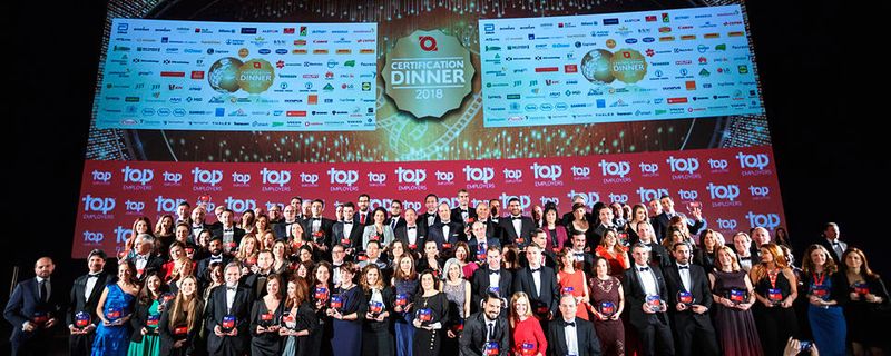 Am 13. Februar 2018 erhielten insgesamt 184 Unternehmen den begehrten Preis „Top Employer 2018“ in den Rheinterrassen in Düsseldorf.