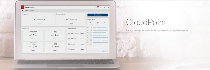 CloudPoint 2.0 bietet eine zentrale Konsole mit der Anwender Multi-Cloud-Umgebungen verwalten.