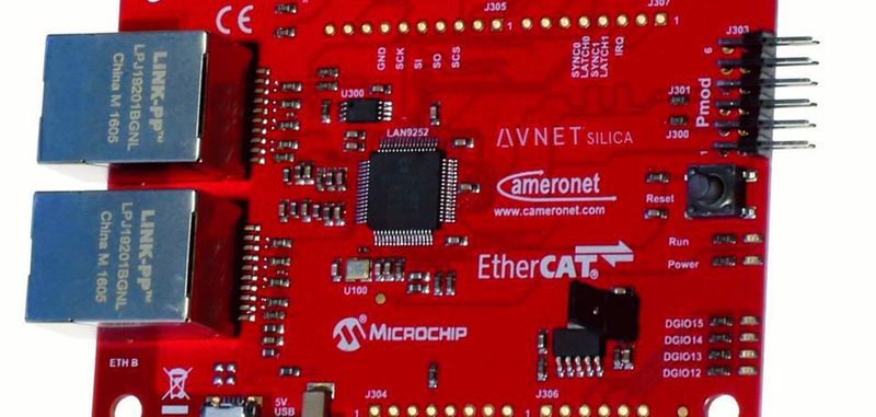 EtherCAT-Starterkit von Avnet Silica: leistungsfähige EtherCat-Knoten rasch entwickelt