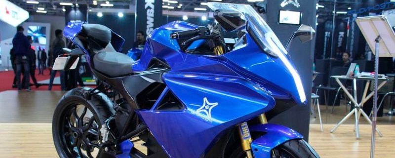 2019 soll das rein elektrisch angetriebene Sportmotorrad Emflux One in Serie gebaut werden.