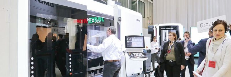 Mit der NTX 3000 präsentiert DMG Mori als Weltneuheit eine neue Baugrösse seiner leistungsstarken Dreh-Fräs-Zentren.