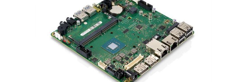 Das Fujitsu-Mainboard D3544-S ist drei Versionen mit zwei verschiedenen Intel-Celeron-SoCs oder einem Pentium-Silver-Prozessor lieferbar. Die Gemini-Lake-SoCs sind aufgelötet.